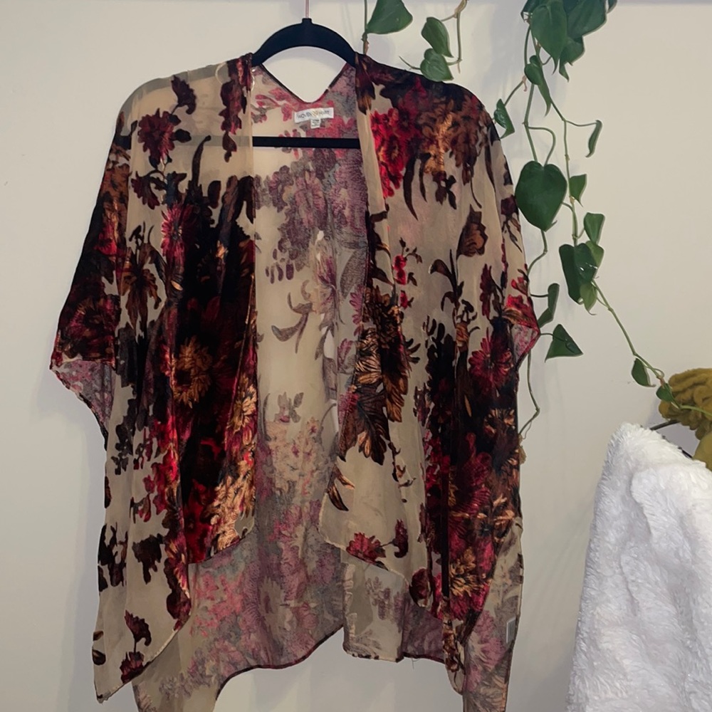 Floral kimono